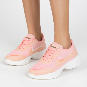 PINK Latest Fancy Casual Shoes | Lightweight Walking Sneakers | Gym Shoes for Girls & Women