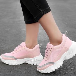 Pink Grey Latest Stylish Casual Shoes | Lightweight Walking Sneakers | Gym Shoes for Girls & Women