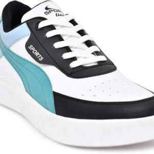 Nexsy BLUEWAVE White Men’s Casual Sneakers | Stylish Trendy Shoes for Men & Boys
