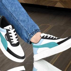 Nexsy BLUEWAVE White Men’s Casual Sneakers | Stylish Trendy Shoes for Men & Boys